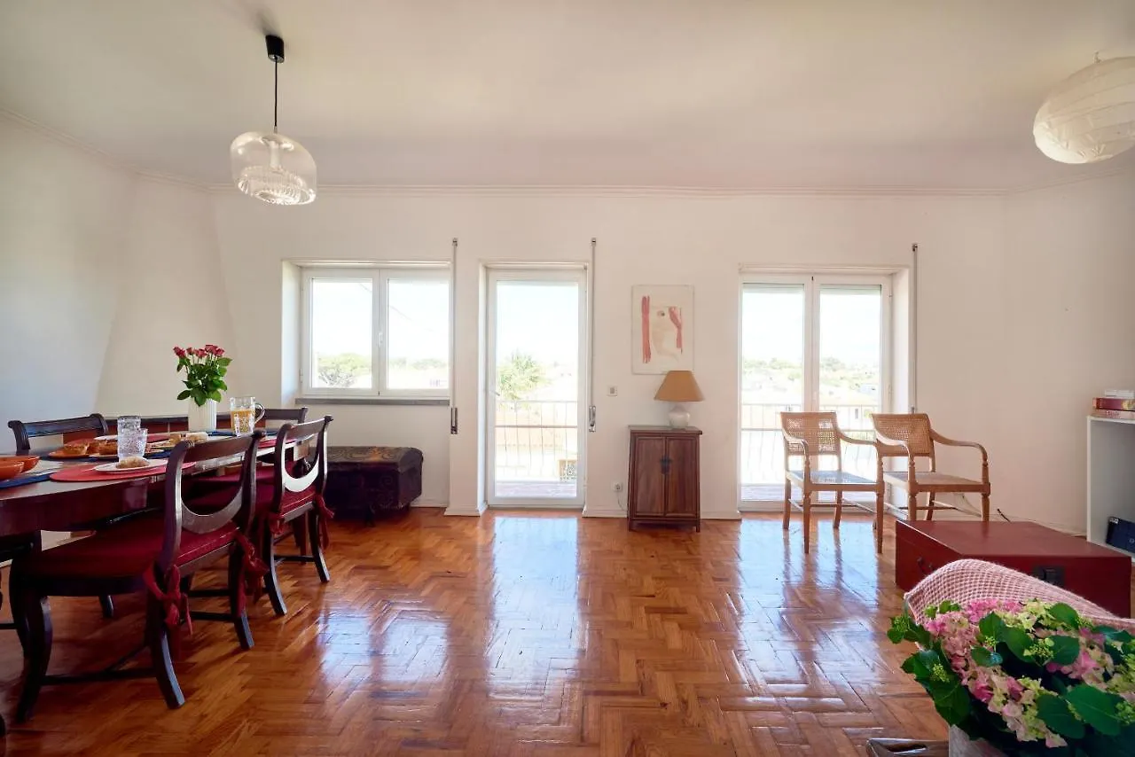 Bright Apartment With Garden In Cascaes Portugal